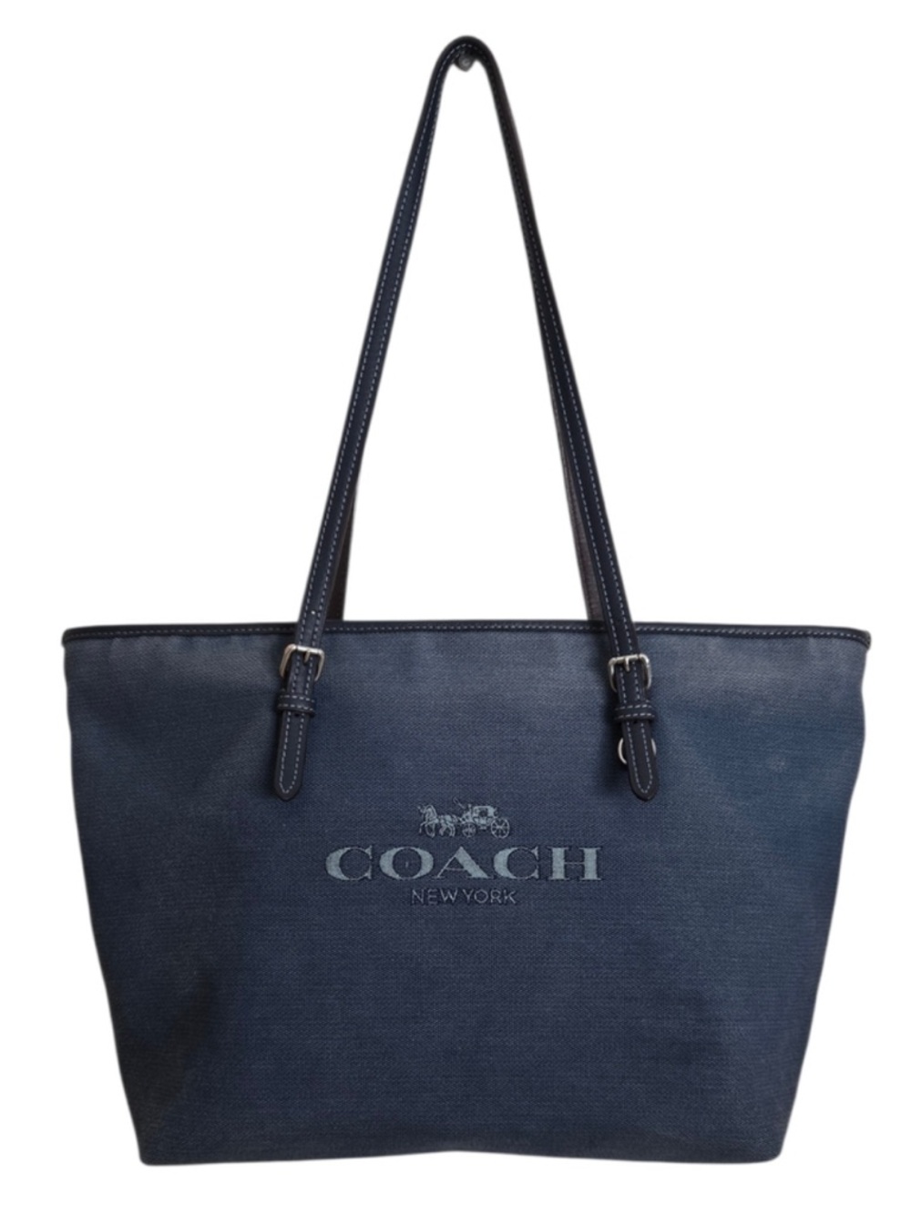 Coach Tote Bag – Canvas – Pre-Owned - Picture 2 of 11